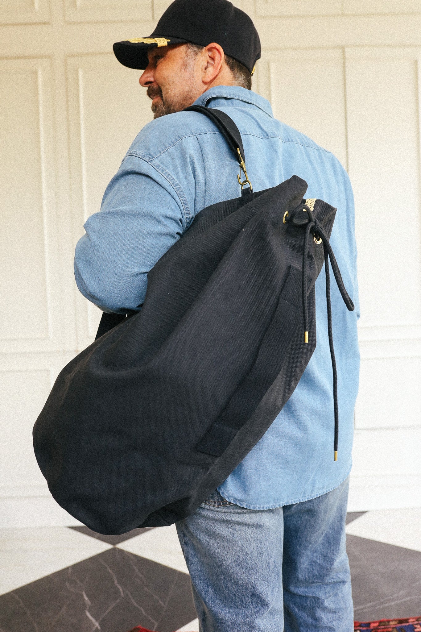 Visvim Kappa Duffle L- Navy