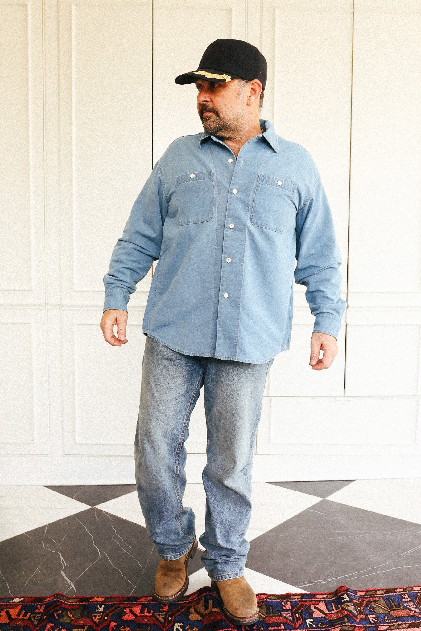 Visvim Lumber L/S Shirt- L.T. Indigo