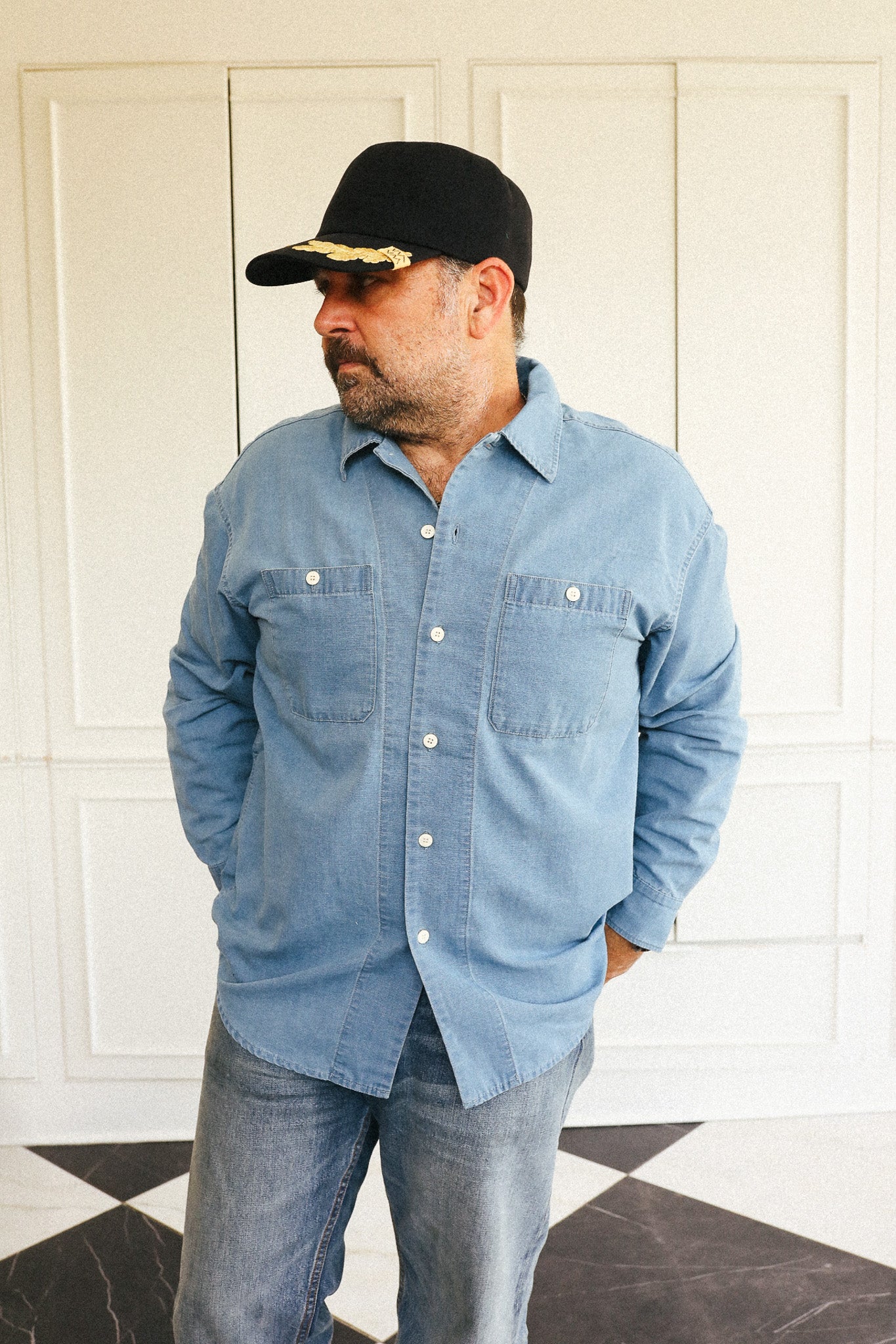 Visvim Lumber L/S Shirt- L.T. Indigo