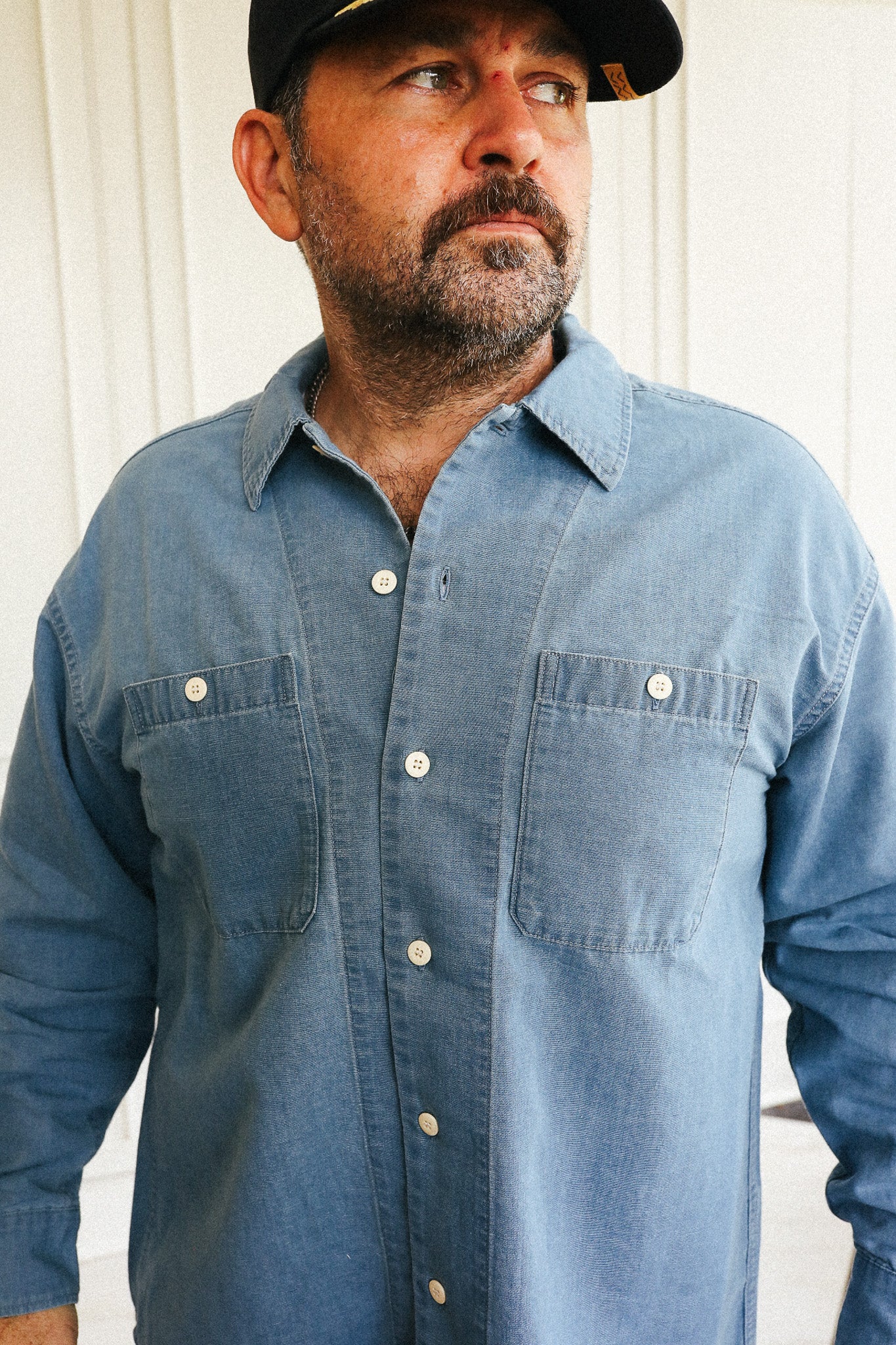 Visvim Lumber L/S Shirt- L.T. Indigo