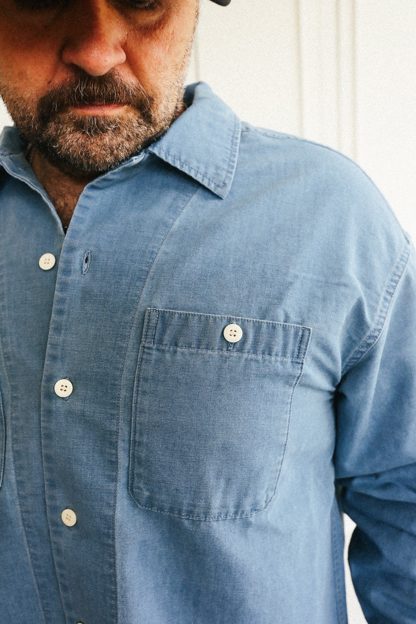 Visvim Lumber L/S Shirt- L.T. Indigo