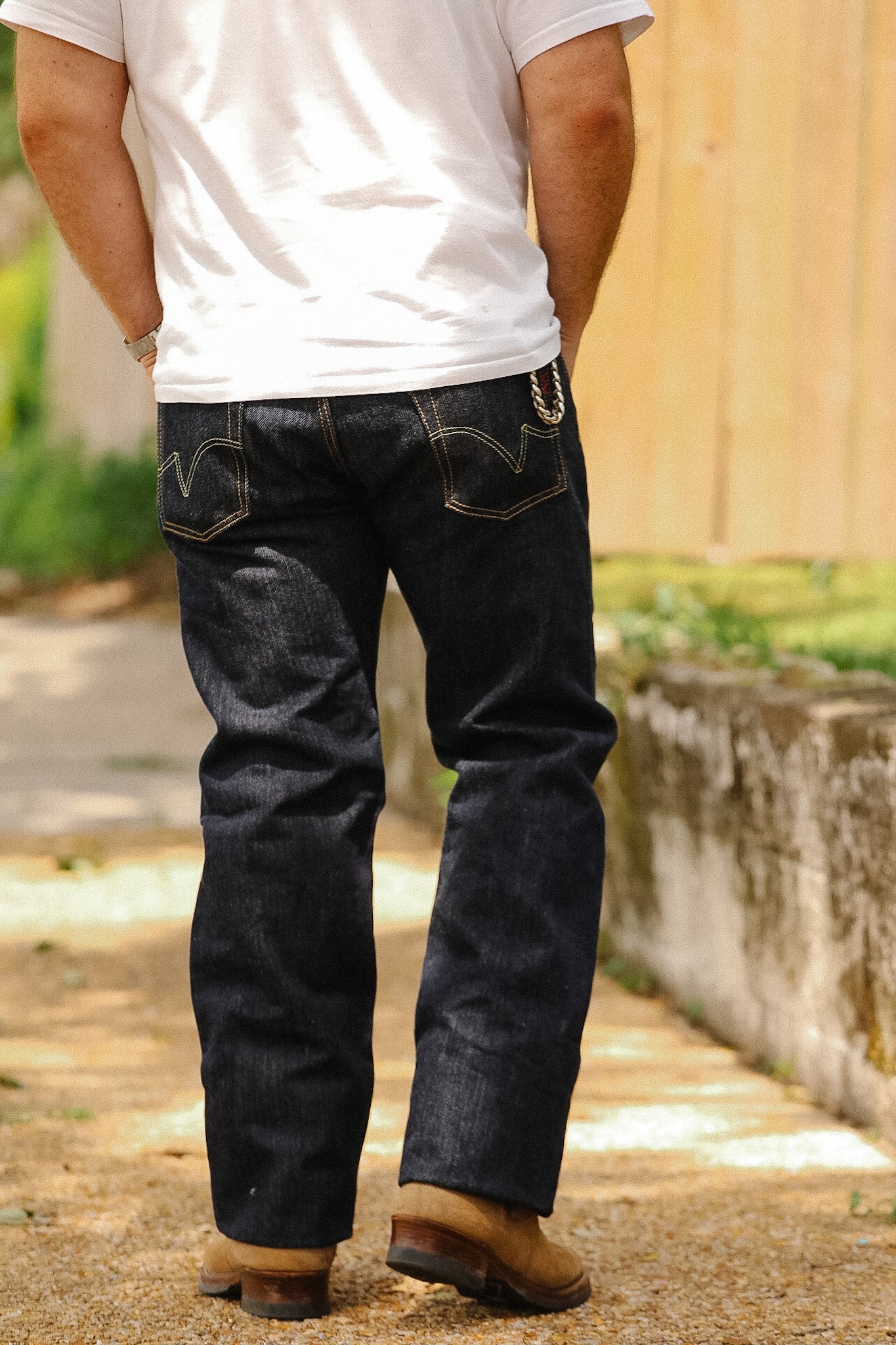 IH-634S Iron Heart 21oz Selvedge Denim Straight Cut - Indigo