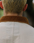 10oz Kurashikizome® Organic Cotton Duck Chore Jacket - Ivory IHJ-148-IVO