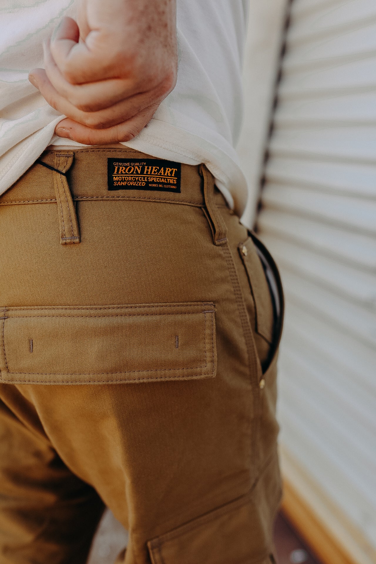 Whipcord Cargo Pants - Khaki IH-738-KHA – Iron Shop Provisions