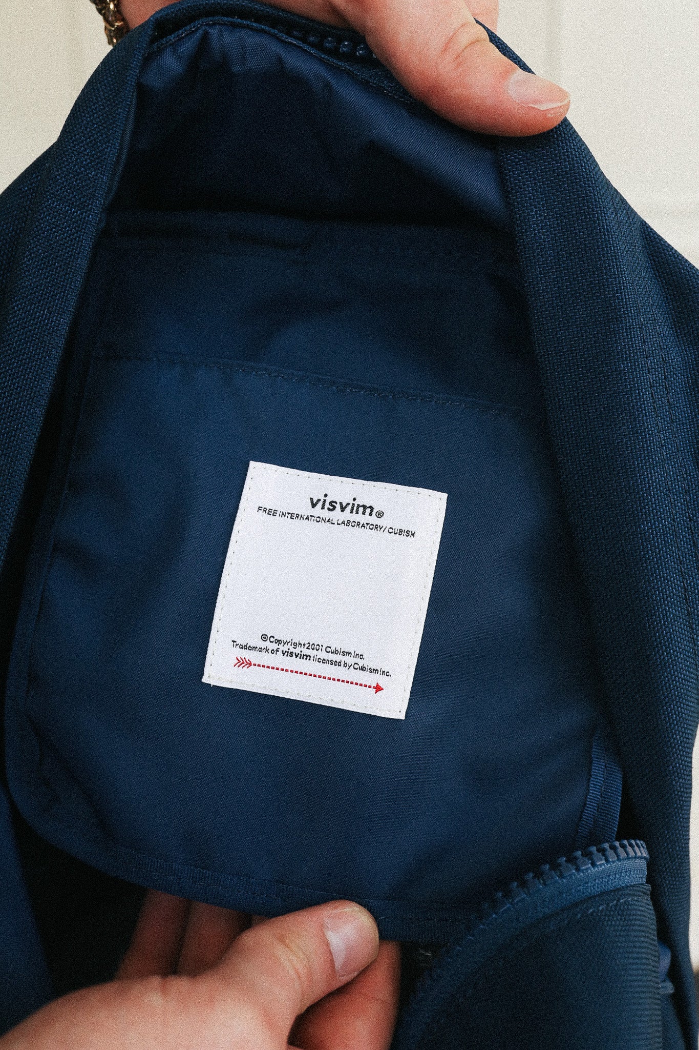 Visvim Cordura Rucksack 22L- Navy