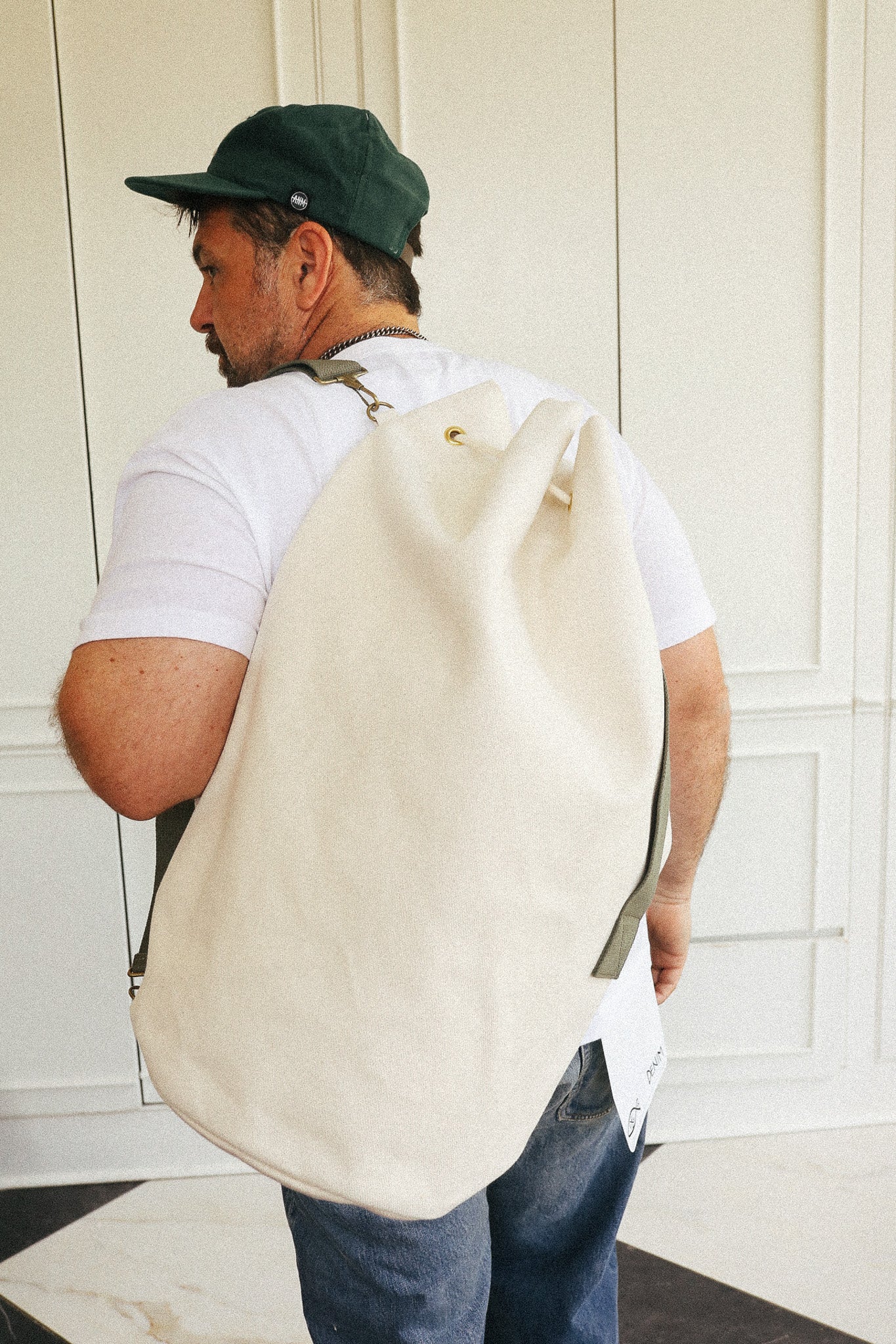 Visvim Kappa Duffle L- Navy Ivory