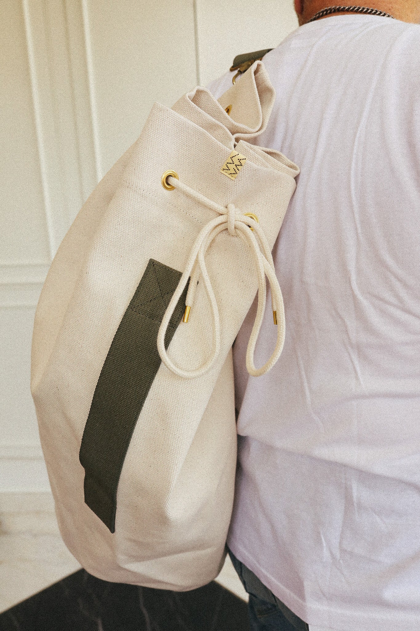 Visvim Kappa Duffle L- Navy Ivory