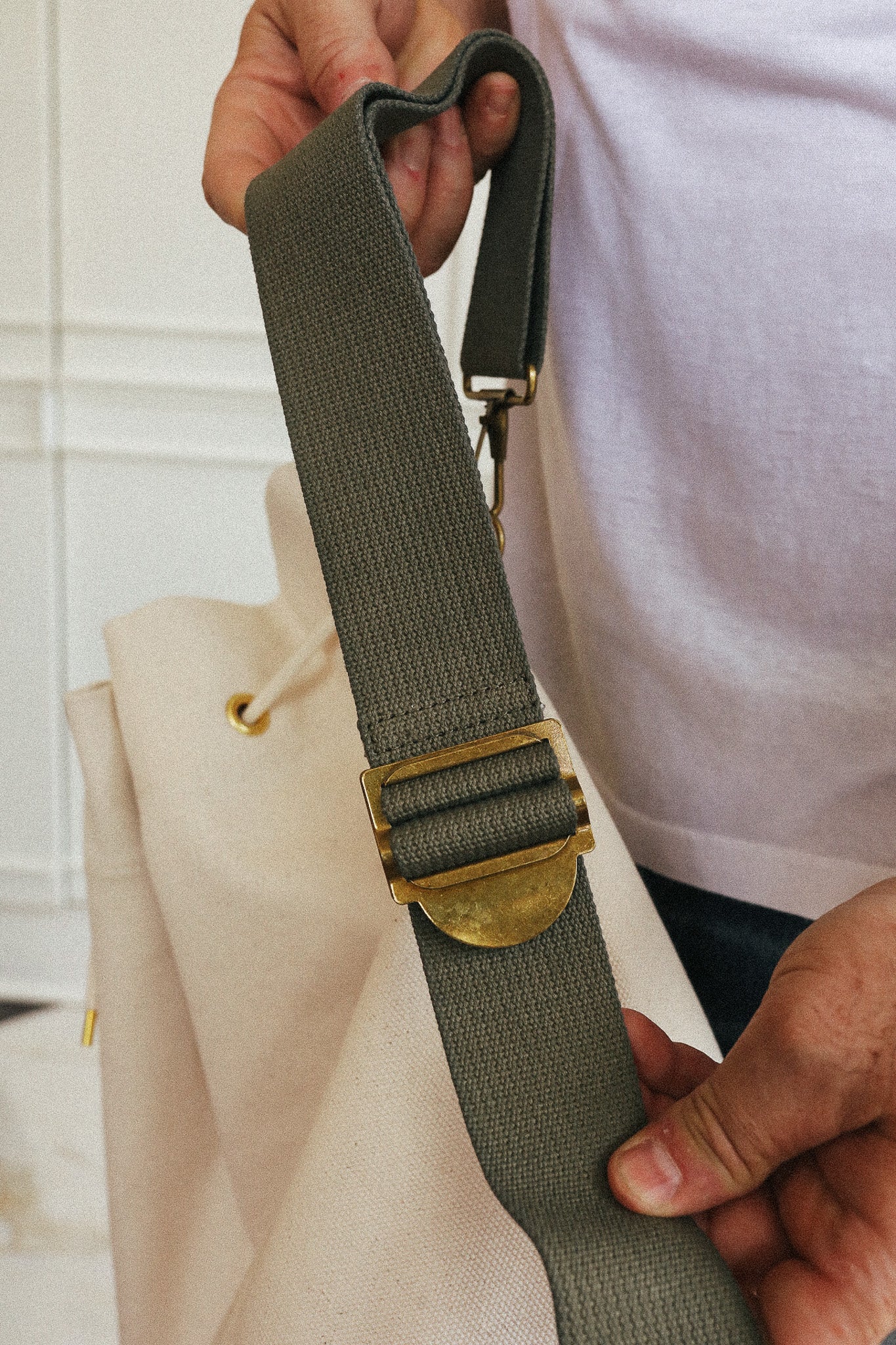 Visvim Kappa Duffle L- Navy Ivory