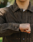 RJ-1 Riders Jacket Waxed Canvas- Oak