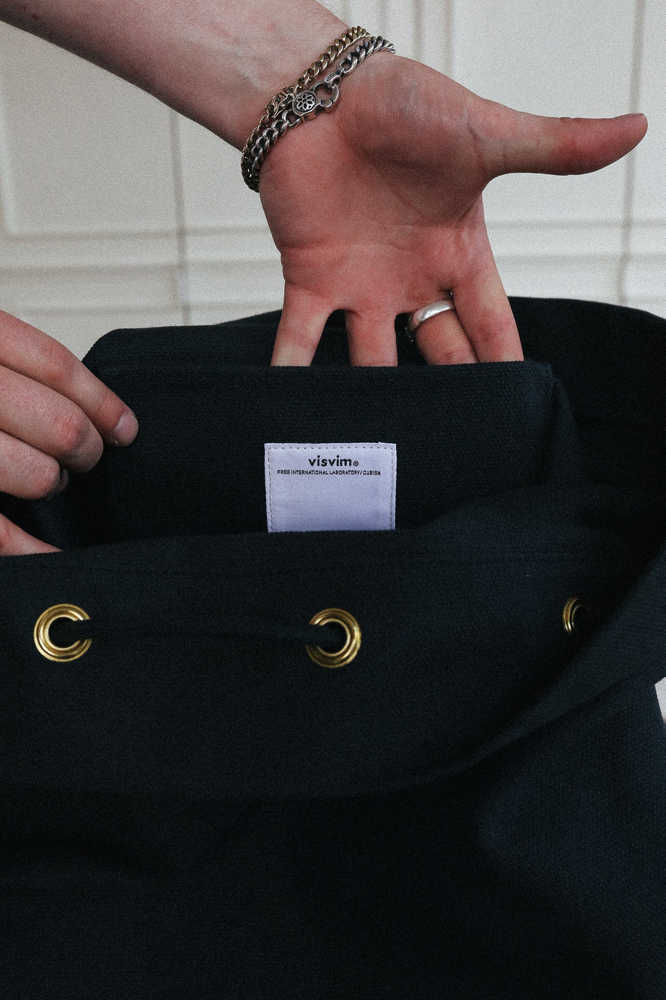 Visvim Kappa Duffle L- Navy