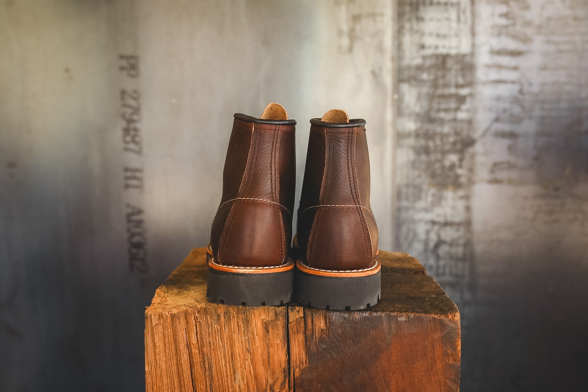8146 Red Wing 6-Inch Roughneck Moc Toe- Briar Oil Slick Leather