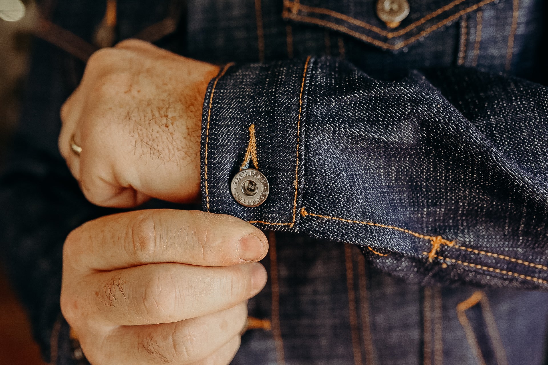 Type 3s Denim Jacket- Natural Indigo Selvedge