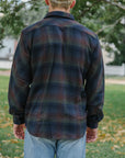Bryson Shirt Flannel Check- Dark Green / Wine / Black / Navy