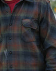 Bryson Shirt Flannel Check- Dark Green / Wine / Black / Navy