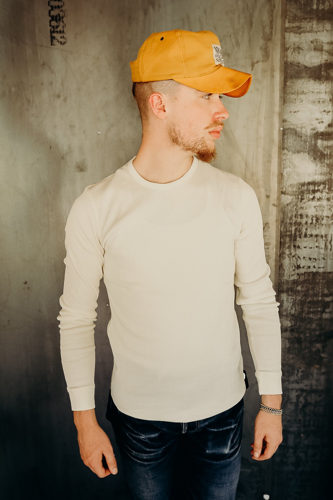 Clyde Long Sleeve- Cocatoo White
