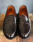 986 Leisure Hand sewn Penny Loafer-Color 8  Burgundy Shell Cordovan