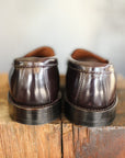986 Leisure Hand sewn Penny Loafer-Color 8  Burgundy Shell Cordovan