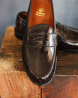 986 Leisure Hand sewn Penny Loafer-Color 8  Burgundy Shell Cordovan