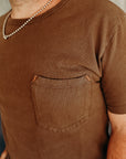 13 Ounce Pocket T-Shirt Cedar