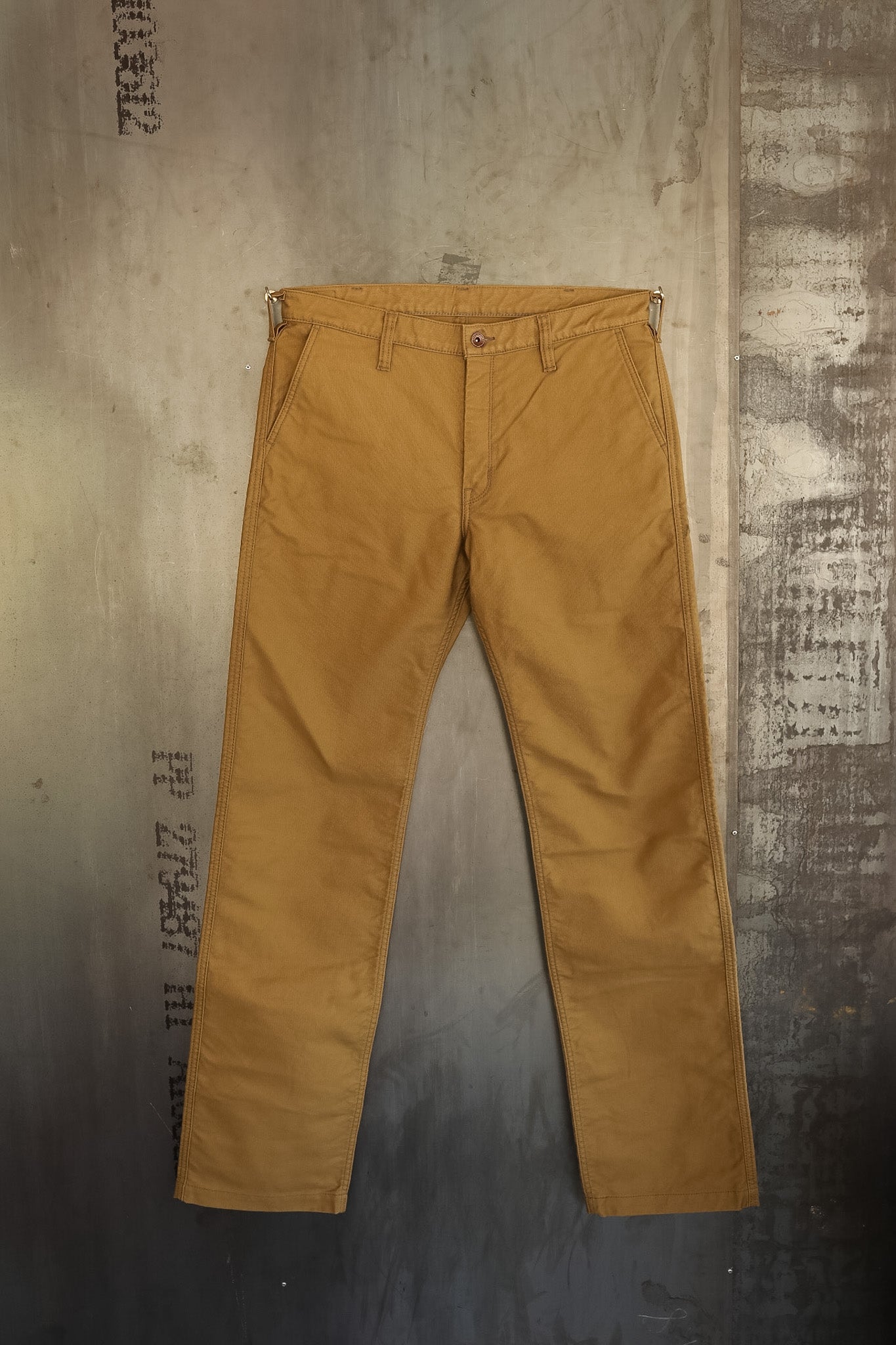 Scratch'n'Dent IH-720-KHA Iron Heart 11oz Cotton Whipcord Work Pants - Khaki (36)