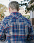 Western Scout- Kingfisher Blue Plaid