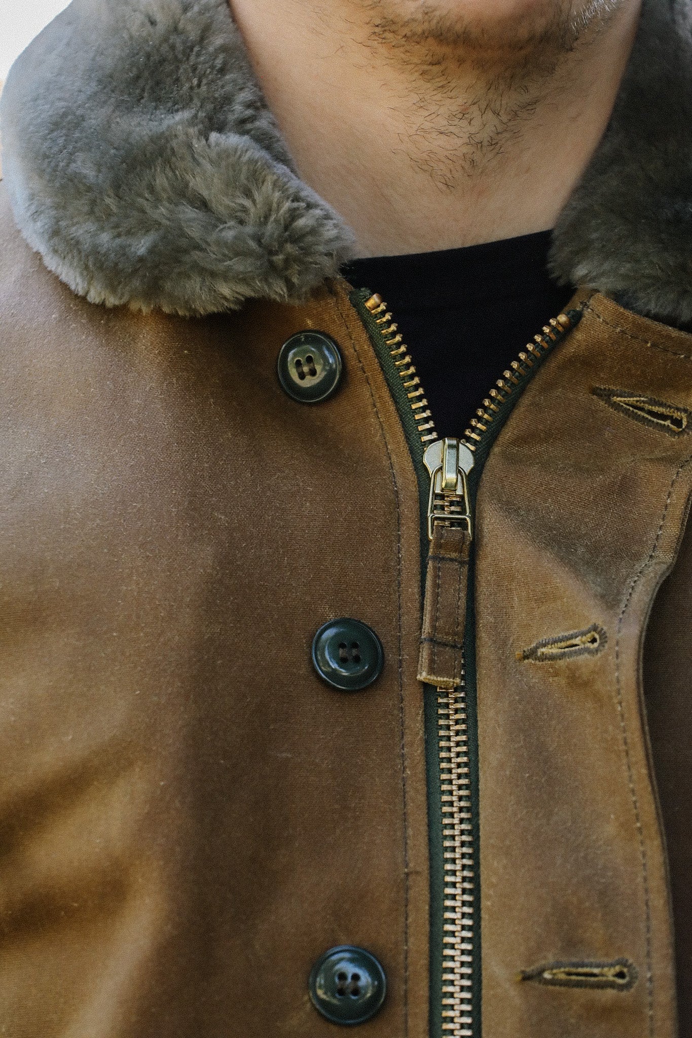 N-1 Deck Jacket - Hardtack/ Gray