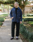 10oz Selvedge Denim Blanket Lined Chore Jacket - Indigo IHJ-149-IND