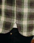 Crosscut Flannel- Emerald Shaggy Check