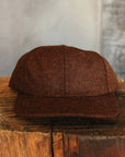 Unstructured Wool Baseball Hat - Red Oak
