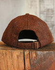 Unstructured Wool Baseball Hat - Red Oak