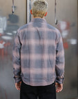 Utility Flannel- Mauve Ombre