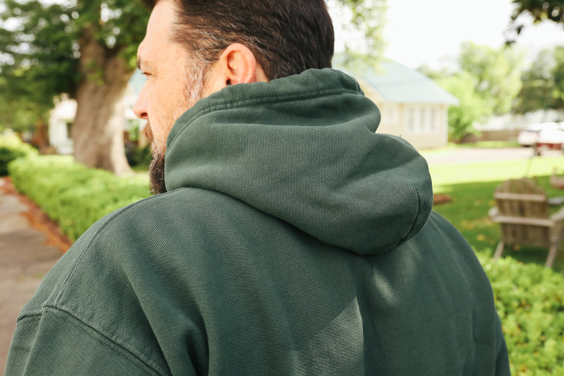 32oz Ultraweight Pullover Hoodie- Kombu Green