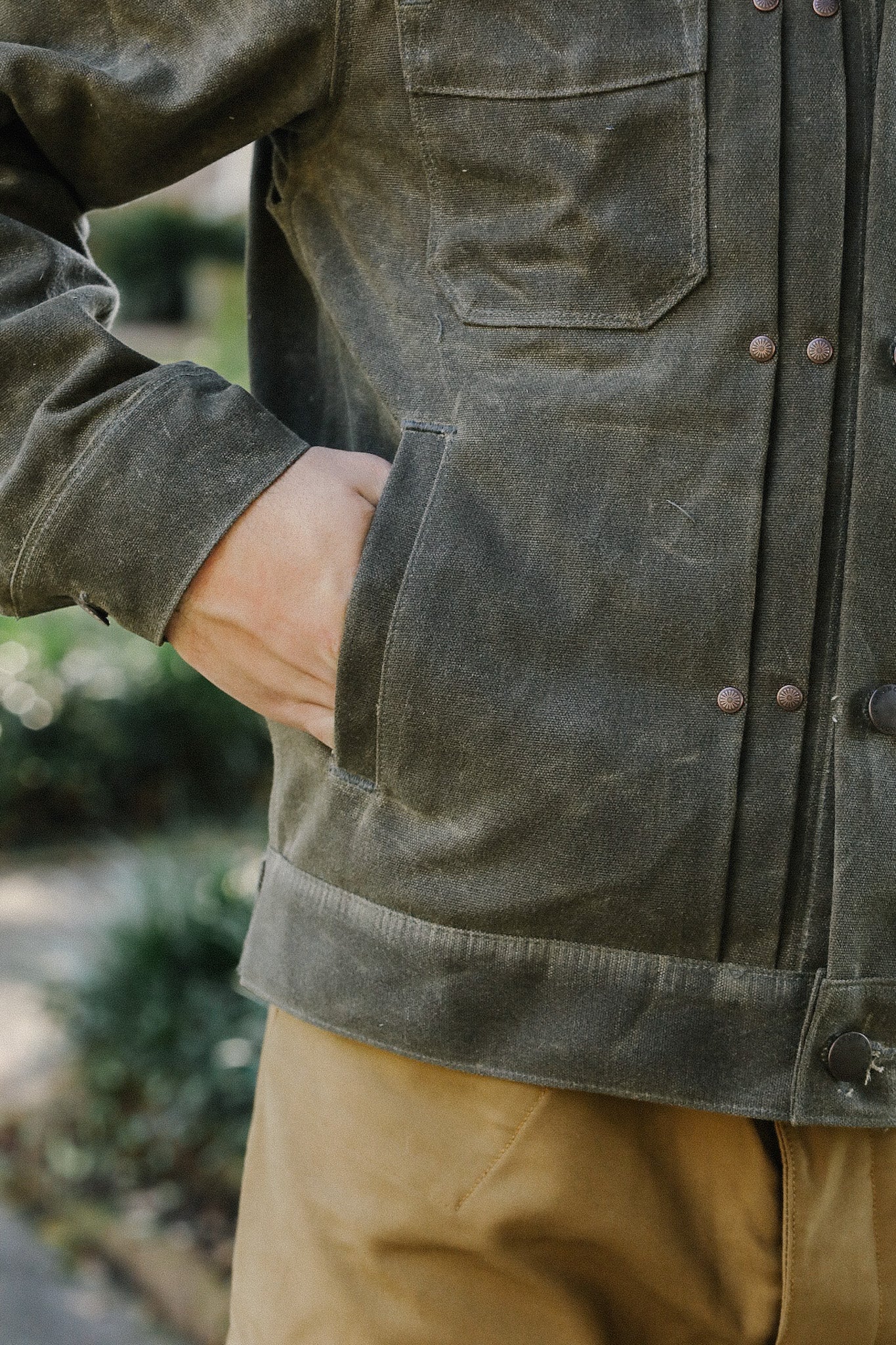 RJ-1 Heavy Wool Lined- Tobacco