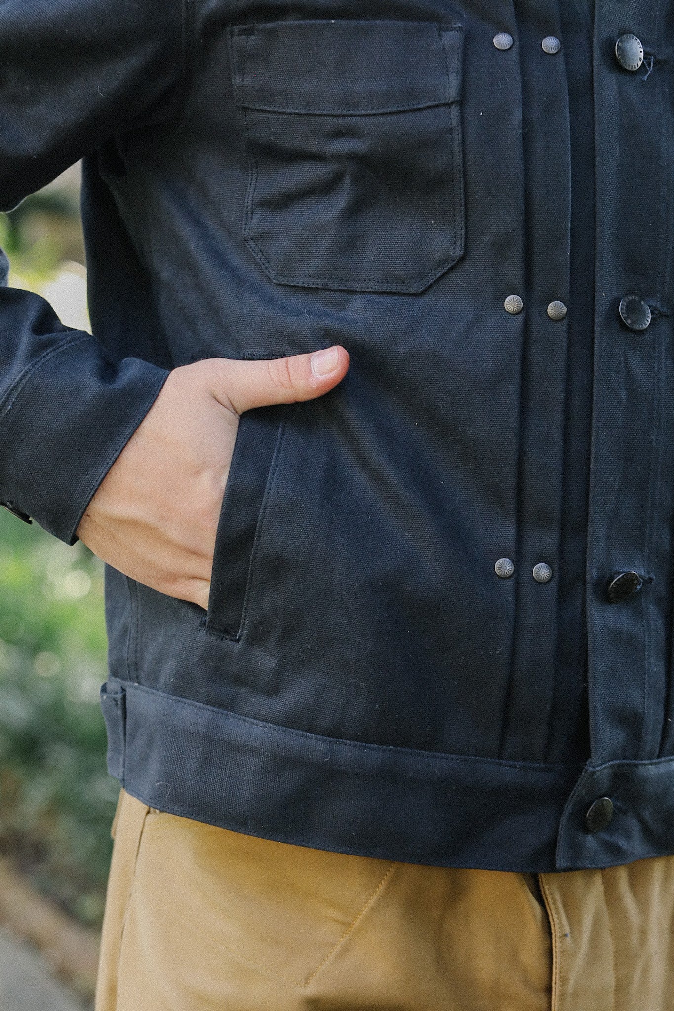 RJ-1 Heavy Alpaca Lined- Black