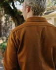 13oz Oxford Cloth Work Overshirt - Camel IHSH-423-CAM