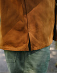 13oz Oxford Cloth Work Overshirt - Camel IHSH-423-CAM