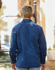 USN Overshirt - Stonewashed Indigo Canvas
