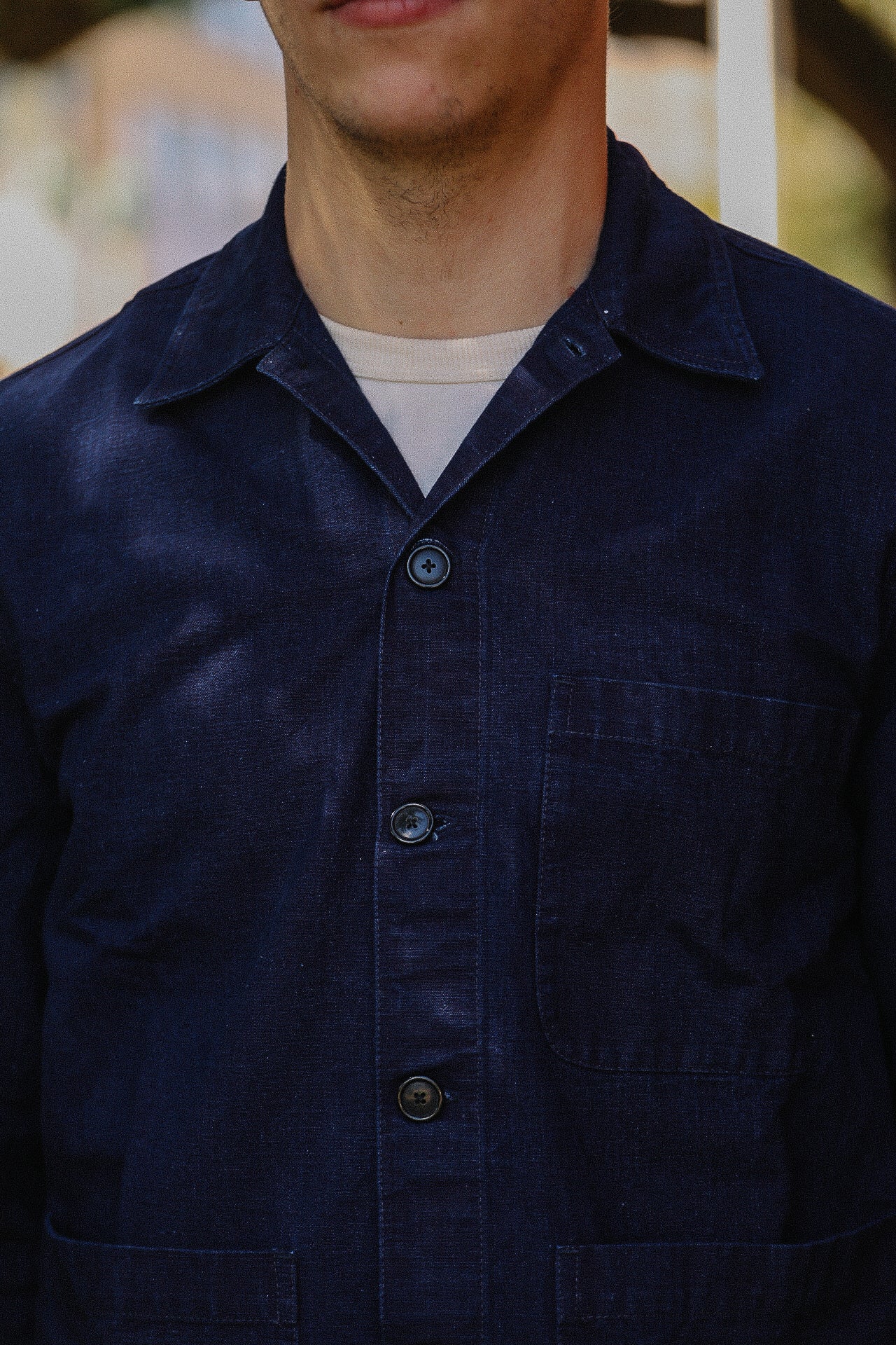 Shop Jacket - Indigo Canvas
