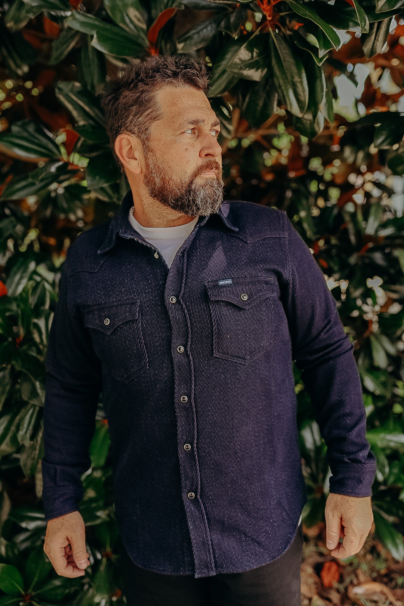 Kersey Western Shirt - Indigo IHSH-208-IND