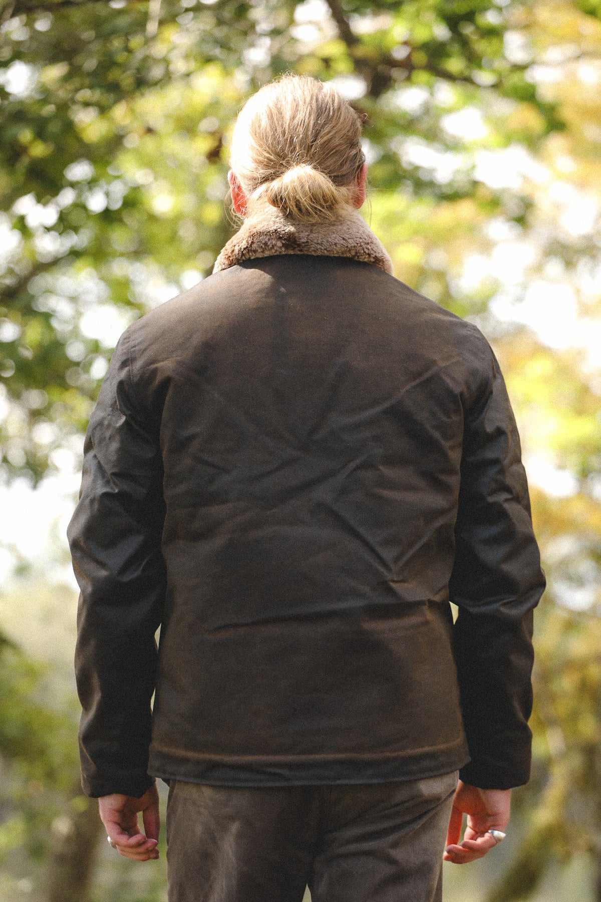 Dehen 1920 N-1 Deck Jacket Waxed Canvas- Fossil Brown/ Kodiak