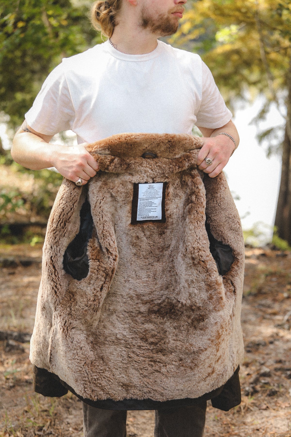 Dehen 1920 N-1 Deck Jacket Waxed Canvas- Fossil Brown/ Kodiak
