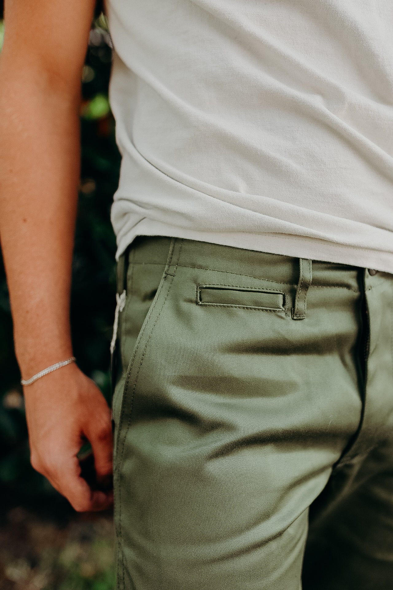 Studio D’artisan CHINO PANTS -Army Green (1874)