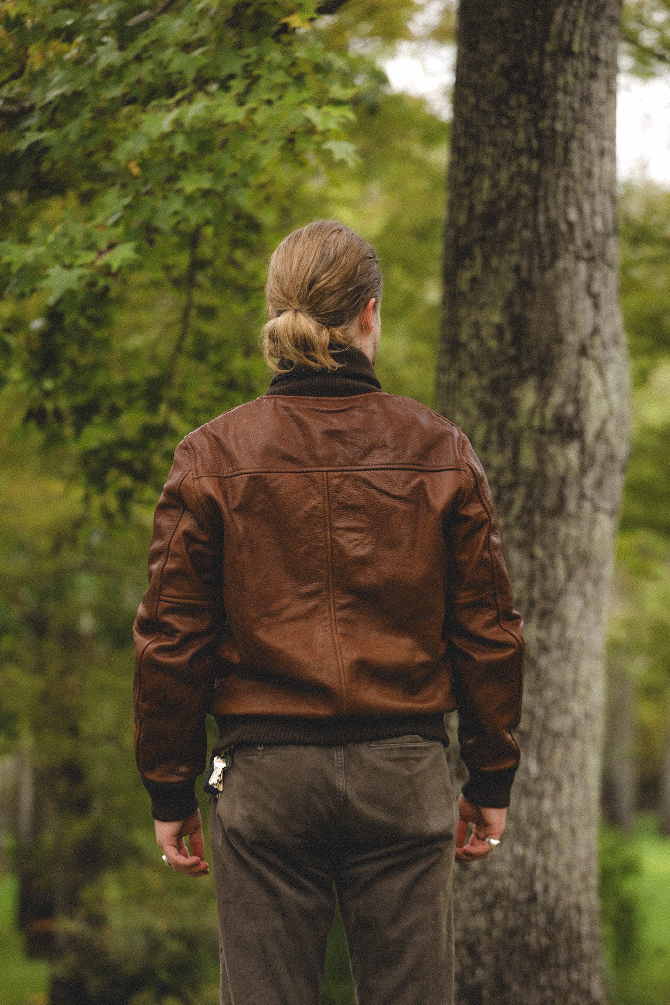 Dehen 1920 All-City Leather Jacket- Espresso