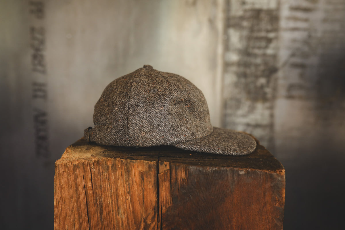 Dehen 1920 Unstructured Baseball Hat -Donegal Wool Silt