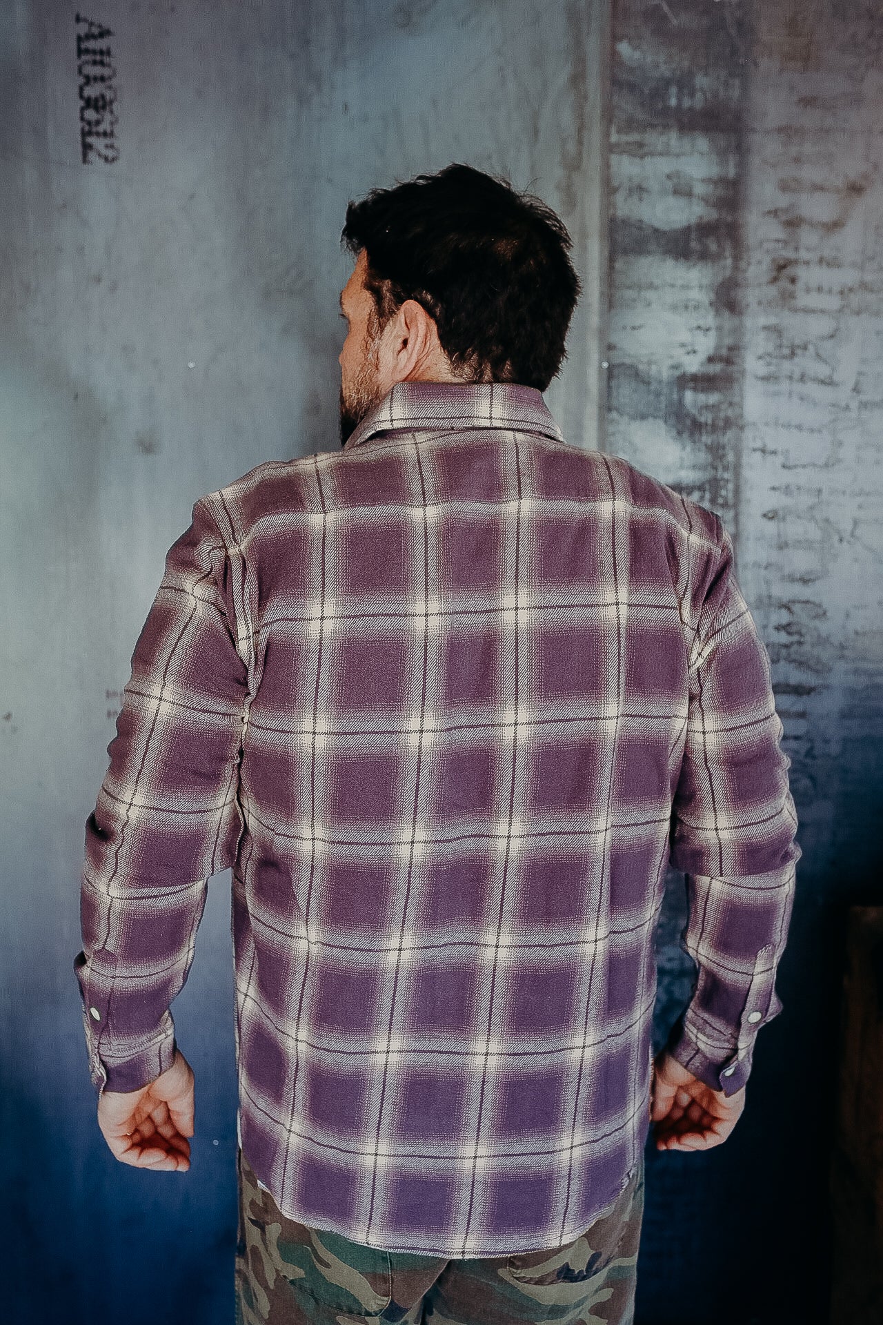 Utility Flannel-Faded Lilac