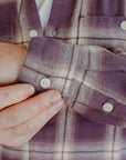 Utility Flannel-Faded Lilac