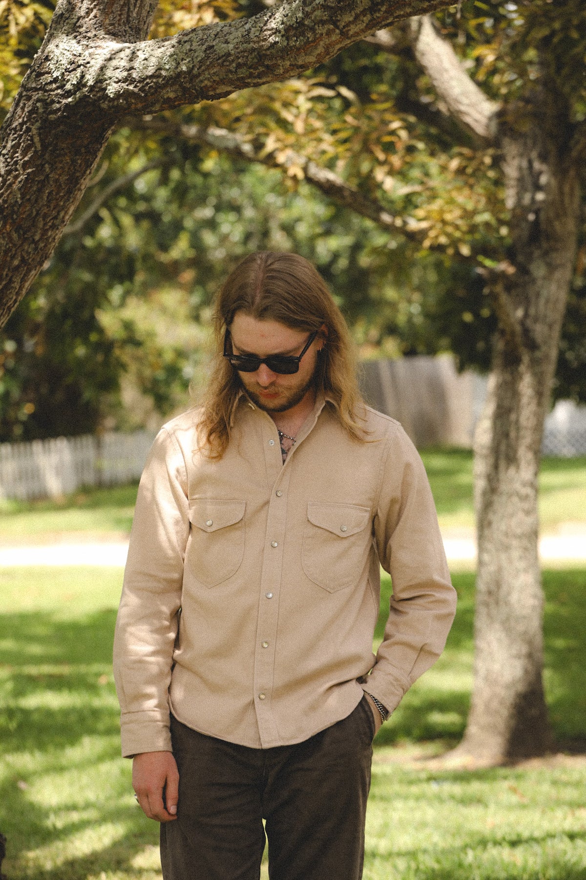 Freenote Cloth Bodie- Cream Twill