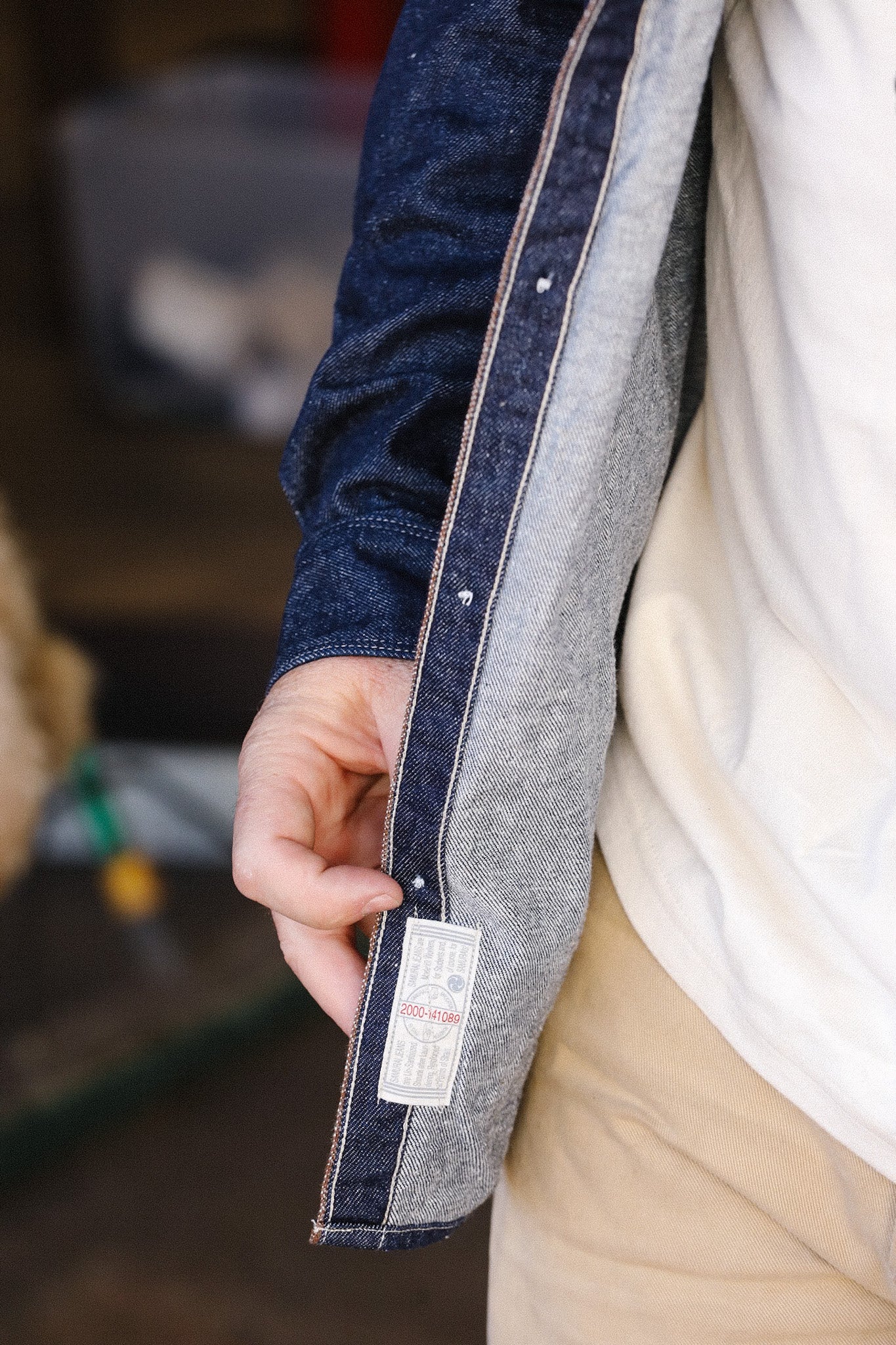 Samurai Cotton Denim Work Shirt- Indigo (SJWS-SC02) – Iron Shop 