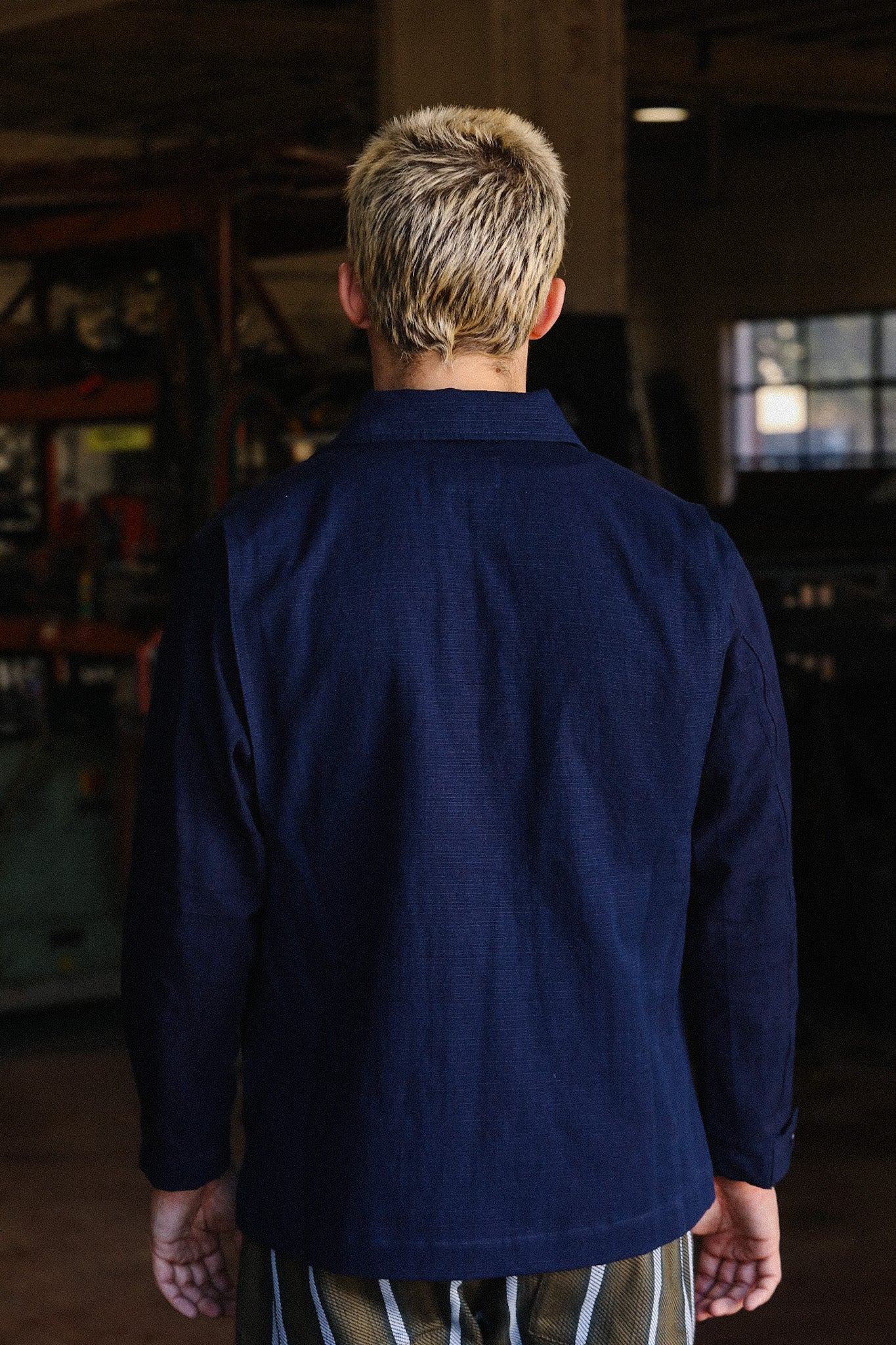 Bi-Blue Jacket- Natural Indigo (SJCJK25-YR) – Iron Shop Provisions