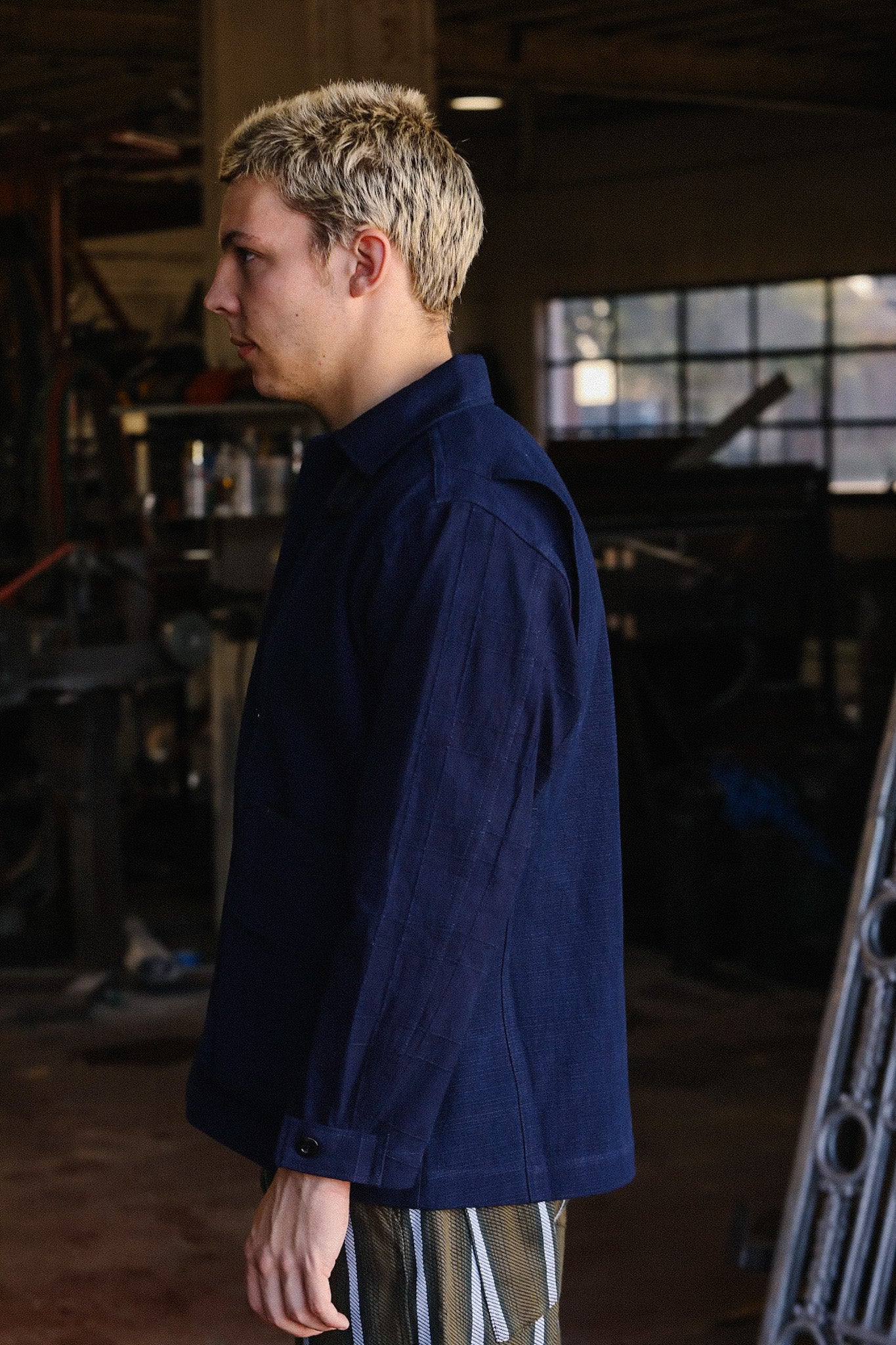 Bi-Blue Jacket- Natural Indigo (SJCJK25-YR)